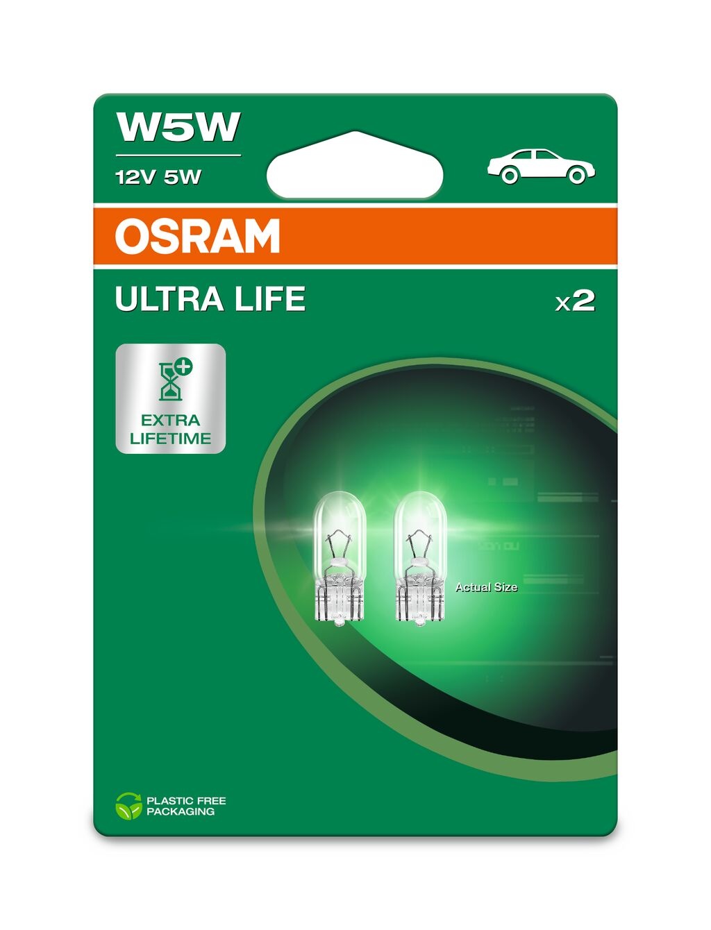 Osram Ultralife 12v 5w wedge base