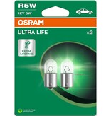 Osram Ultralife gloeilamp 12v 5w Ba15s Osram Ultralife gloeilamp 12v 5w Ba15s