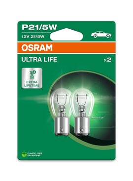 Osram Ultralife gloeilamp 12v 21/5w  Bay15d Osram Ultralife gloeilamp 12v 21/5w  Bay15d