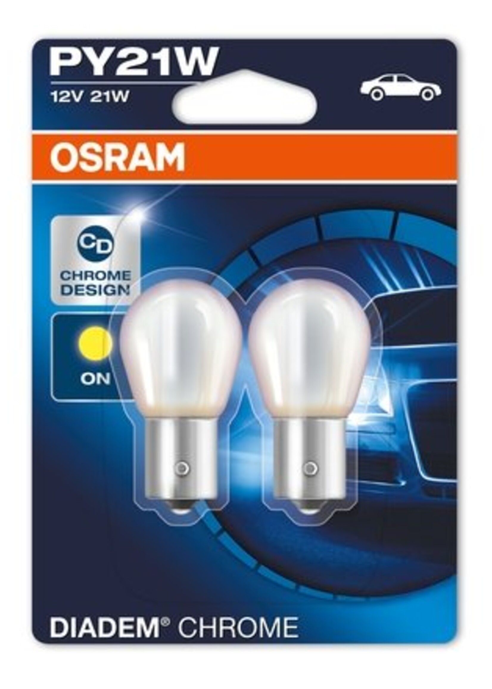 Osram Diadem Gloeilamp 12v 21w bau15s Diadem