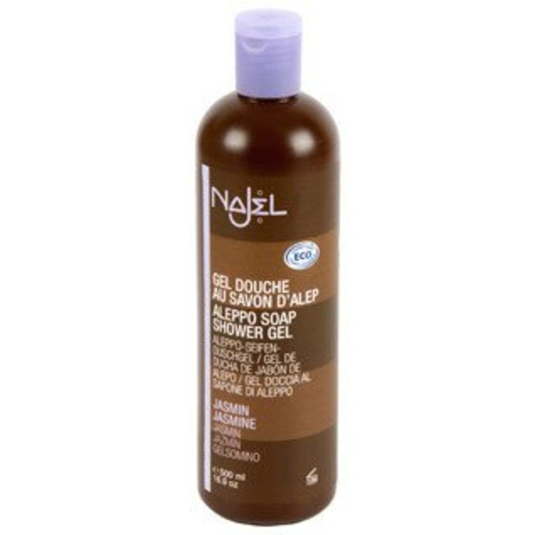 Najel Gel douche au savon d'Alep 500ml certifié ECO