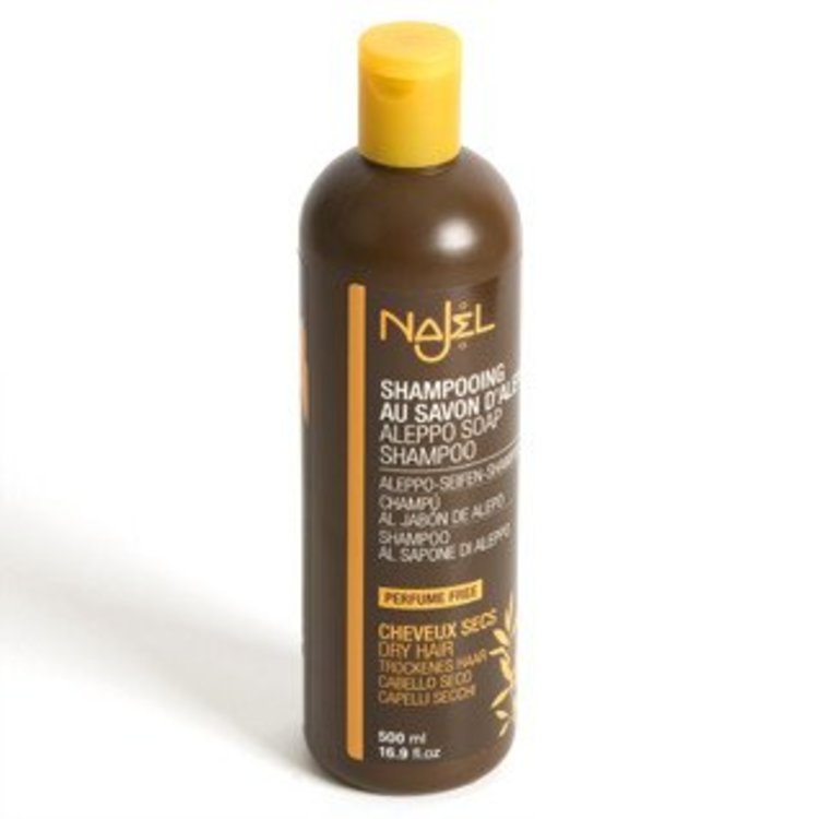 Najel Shampooing sav. Alep 500 ml - cheveux secs