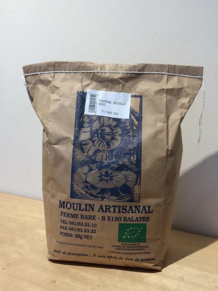 Toubio Farine seigle - 3 kg