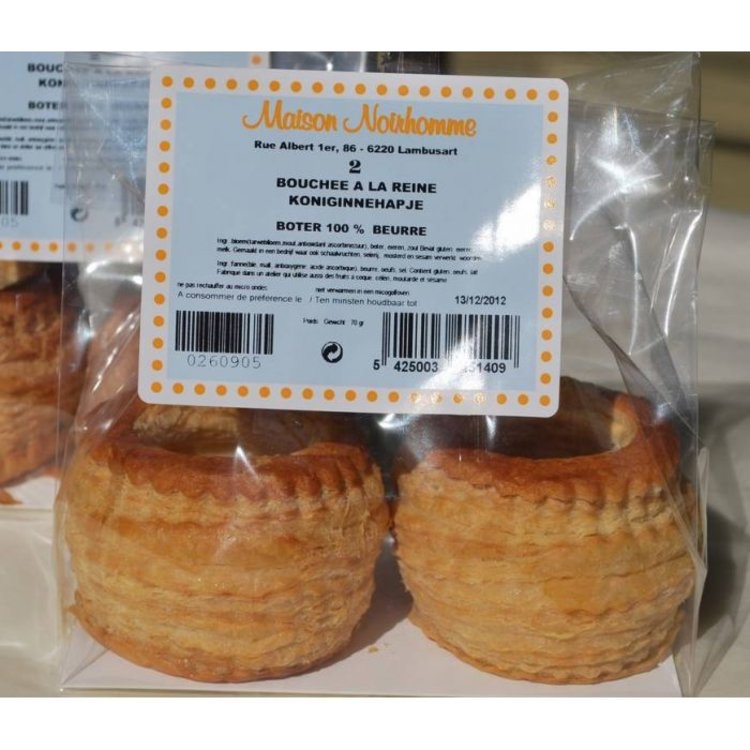 Toubio Bouchée Reine (deux pièces)