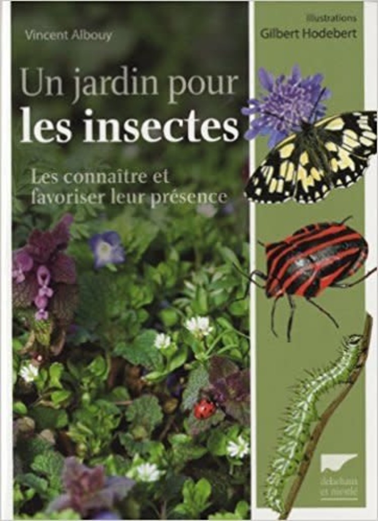 Delachaux et Niestlé Un jardin pour les insectes : les connaître et favoriser leur présence