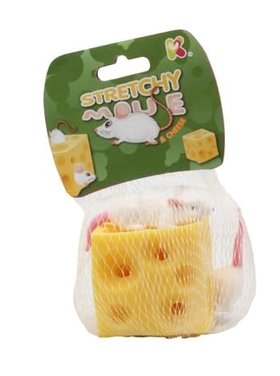 keycraft Souris et fromage souple 7 cm