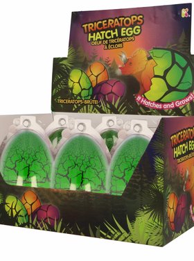 keycraft Grand oeuf Tricératops à éclore 15cm