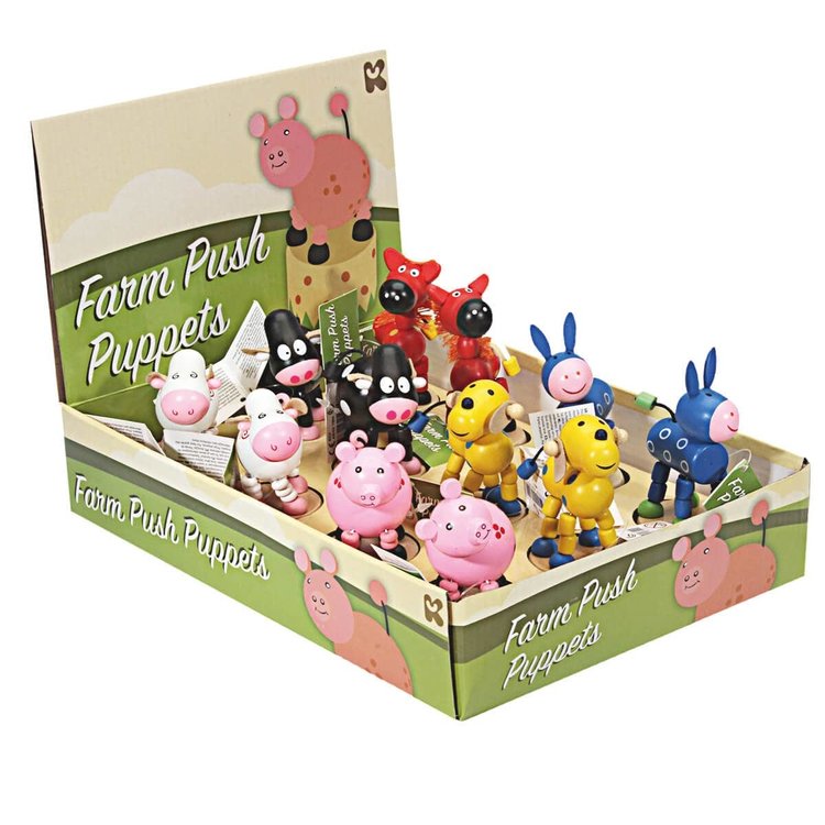 keycraft Marionnette animaux articulée 11 cm