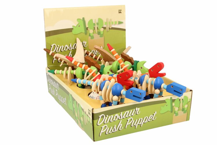 keycraft Marionnette dinosaure articulée 12 cm