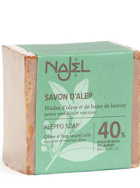 Najel Savon d'Alep 40% HBL 200g