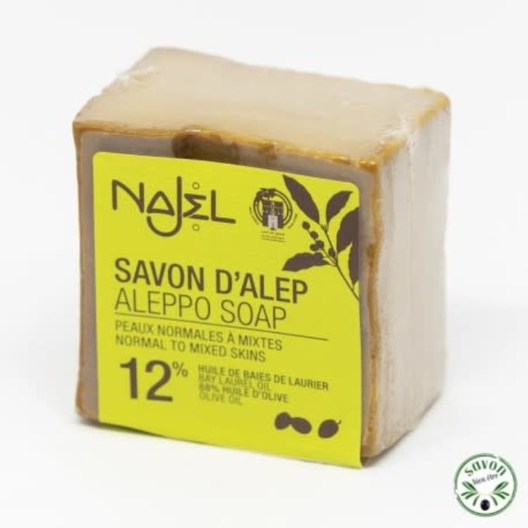Najel Savon d'Alep 12% HBL 170g