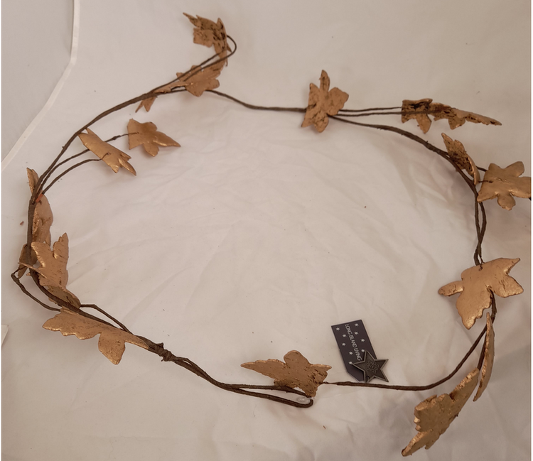 Home Society Natural Garland Leaf GD (15)