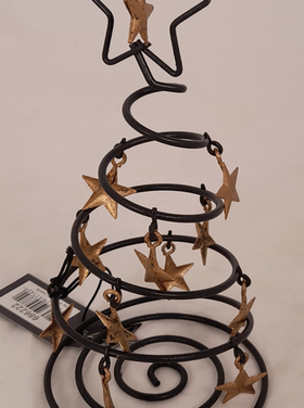 Home Society Metal Deco Wire - étoiles dorées