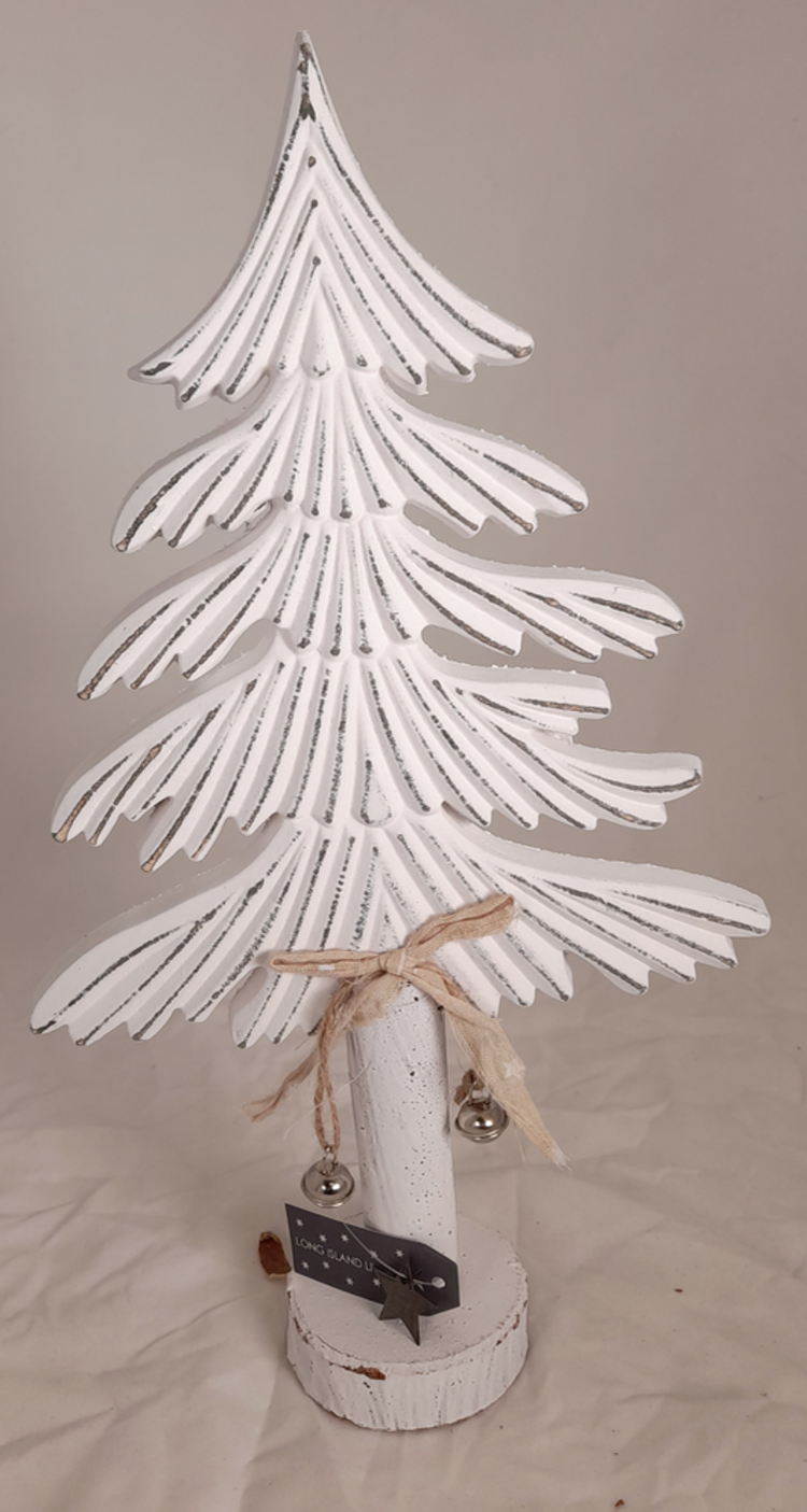 Home Society Sapin en bois S - blanc