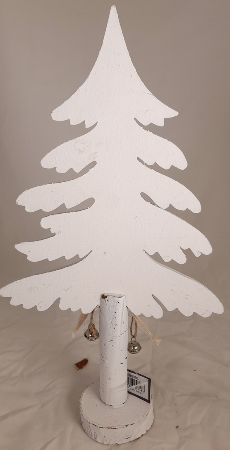 Home Society Sapin en bois S - blanc