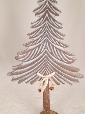 Home Society Sapin en bois S - gris