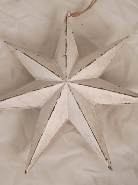 Joker Wood Star Hang white M