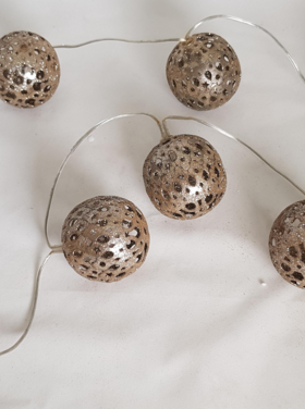 Dekoratief Guirlande LED 10 boules
