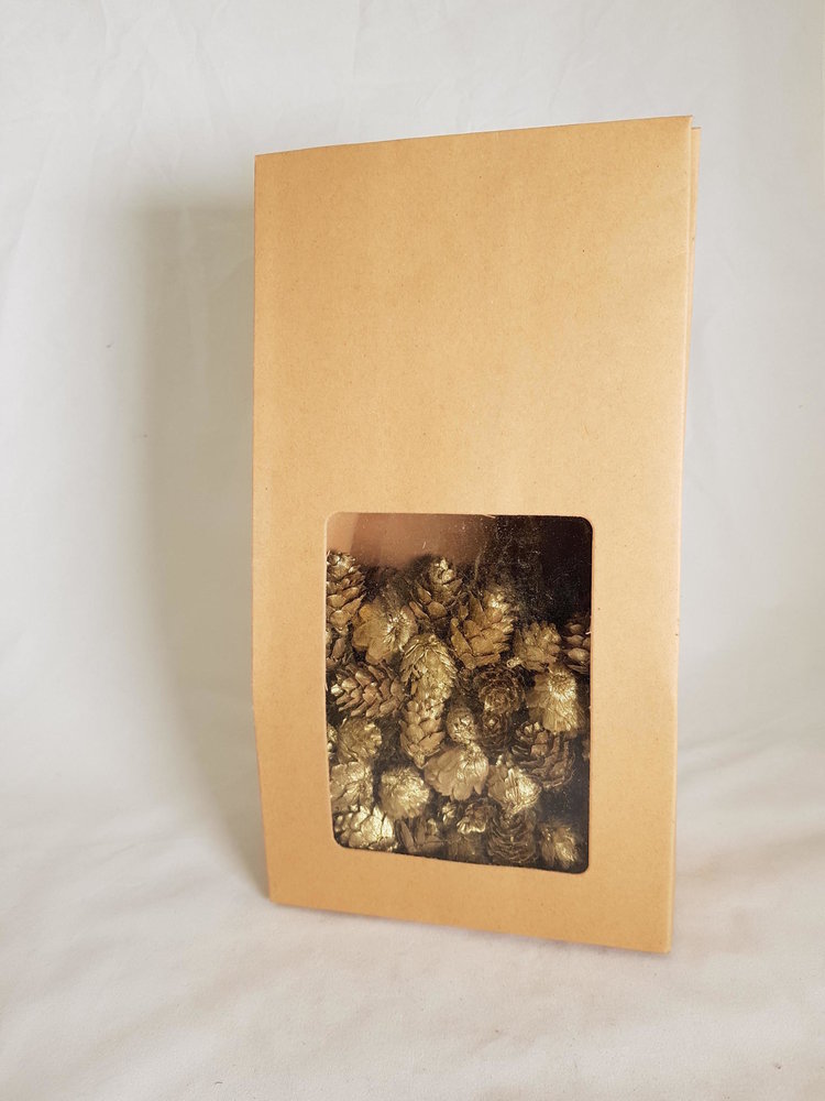 Home Society Cônes décoratifs dorés