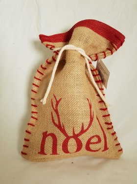 Dekoratief Sachet jute Noël