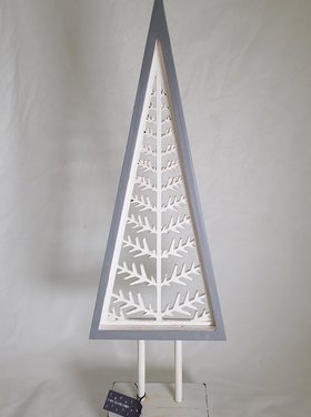 Joker Sapin en bois gris/blanc L