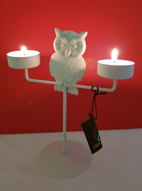 Dekoratief Porte-bougies hibou