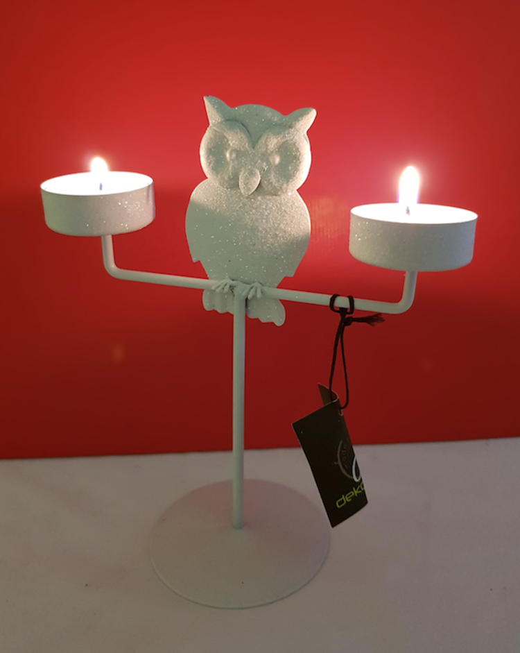 Dekoratief Porte-bougies hibou