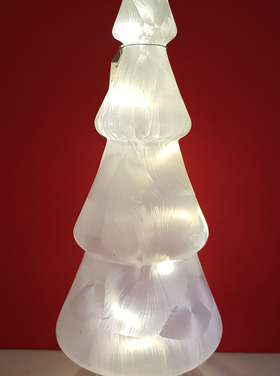 Home Society Sapin lumineux blanc L