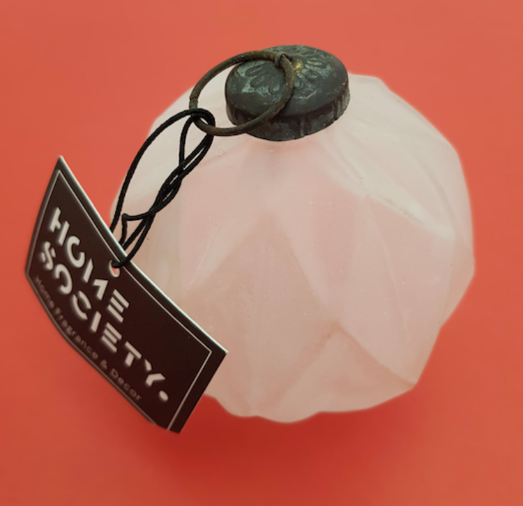 Home Society Boule de Noël mat/opaque - Blanc L