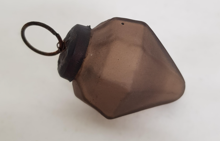 Home Society Boule de Noël mat/opaque - Brun(2) S