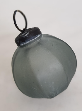 Home Society Boule de Noël mat/opaque - Bleu(3) S