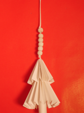 Joker Paper tree hang white S