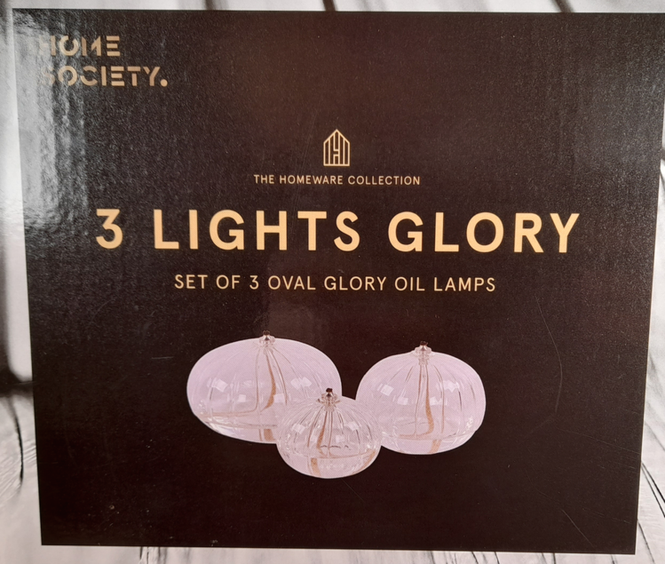 Home Society Oillamp Glory Oval ass.3
