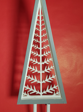 Joker Sapin en bois gris/blanc S