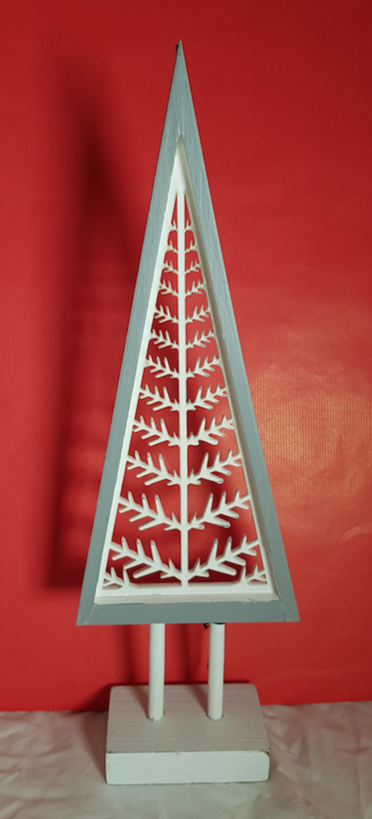 Joker Sapin en bois gris/blanc S