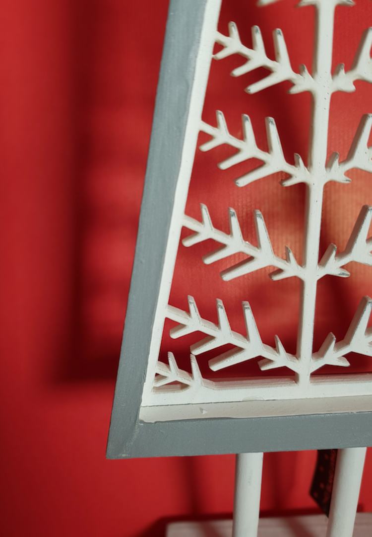 Joker Sapin en bois gris/blanc S