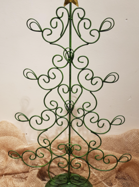 Dekoratief Arbre de Noël métal pour cartes de voeux