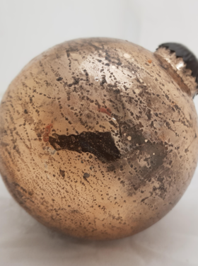 Joker Boule ronde effet vieilli cuivré S