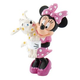 Bullyland Disney Figur - Minnie Maus mit Hund