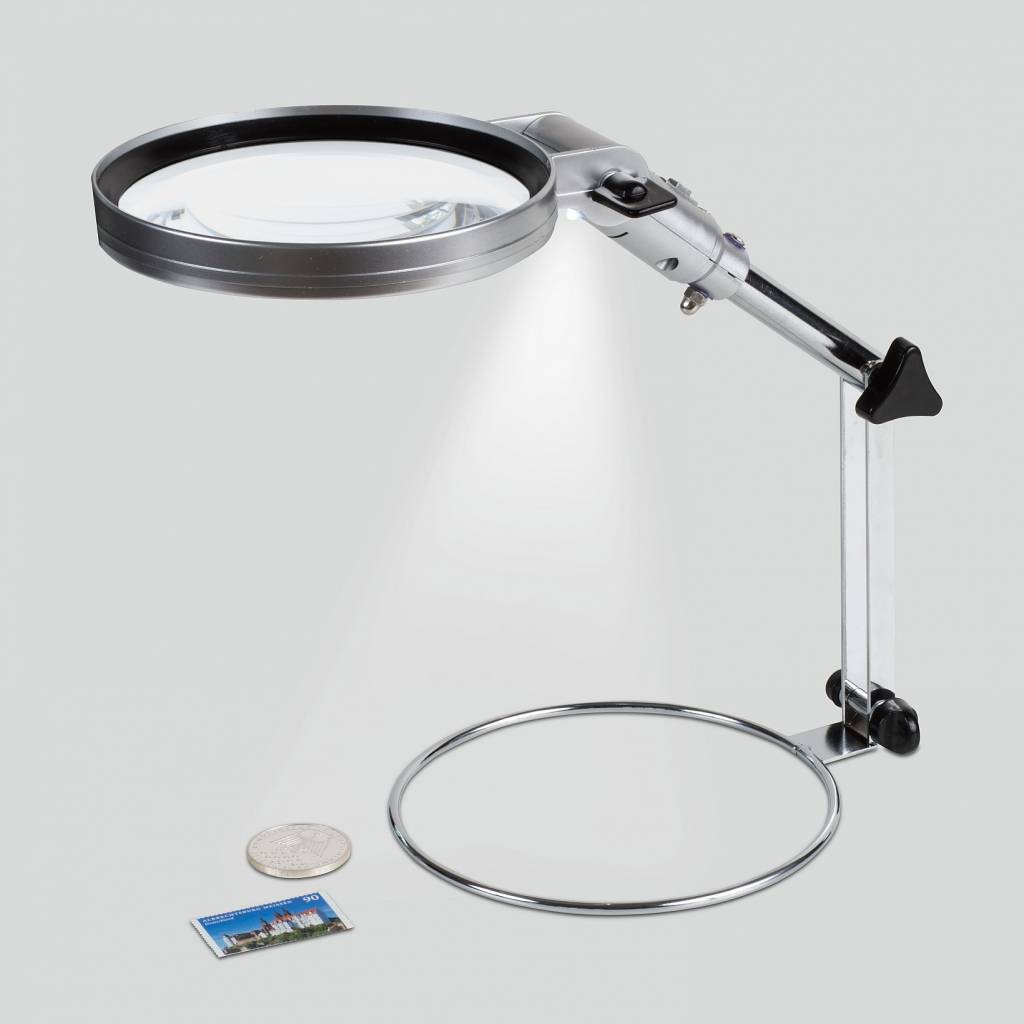 table magnifier with stand
