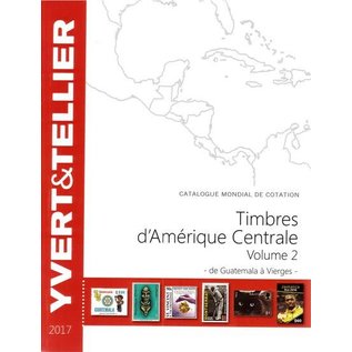 Yvert & Tellier Timbres d'Amerique Centrale 2 2017