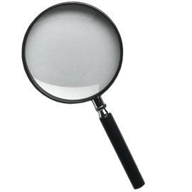 Leuchtturm hand magnifier glass LU 1 - 4x magnifying