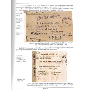 BFA A Postal History of the Prisoners of War and Civilian Internees in East Asia during the Second World War Volume 3 Burm, Thailand and Indochina 1942-1946