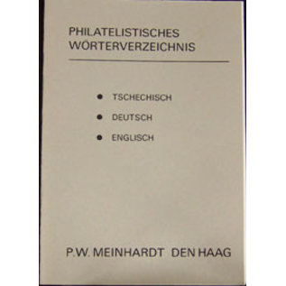 Meinhardt Filatelistisch Woordenboek Tsjechisch/Duits/Engels