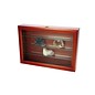 Safe houten vitrine "Midi"