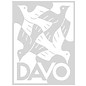 Davo Blankoblätter Kosmos Twin mit Netzaufdruck - 10 Stück