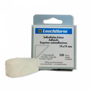 Leuchtturm Selbstklebende Ecken 19 x 19 mm - 250er Packung