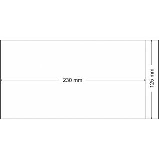 Lindner Pergamintüten 130 x 230 mm - 500 Stück