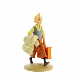 moulinsart Tintin statue - Tintin en route