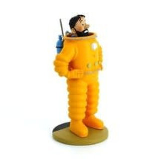 moulinsart Tintin on the moon statue - Haddock